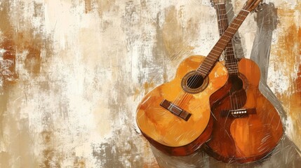 Obraz premium Acoustic Music and Simplicity: Acoustic Guitars and conceptual metaphors of Purity and Authenticity