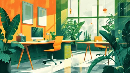 Innovative Workspaces: Creative Layouts and Brainstorming Areas and conceptual metaphors of Creativity and Innovation