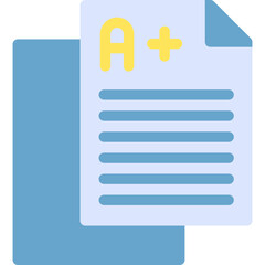 Obraz premium Exam icon