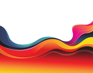 abstract rainbow background Moving colorful abstract background. Dynamic Effect Design Template with copy space area.