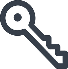 key, icon, illustration, vector, isolated
