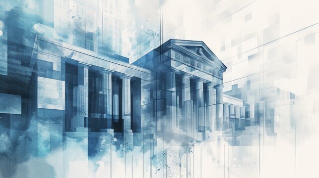 Banking Industry: Bank Buildings and Vaults and conceptual metaphors of Trust and Finance