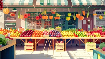 Organic Food Markets: Market Stalls and conceptual metaphors of Community and Freshness