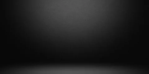 Foto op Canvas Abstract luxury blur dark gray and black gradient, empty space room for showing display your products. background, gradient room studio © gojalia