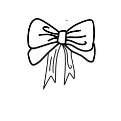 Hand Drawn Bow