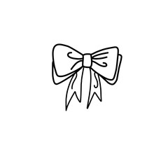 Hand Drawn Bow