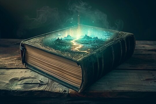 A Book of Dreams: A Journey Through the World of Fantasy and Imagination Generative AI