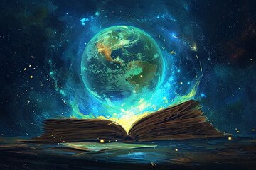 Earth in the Book of Life Generative AI