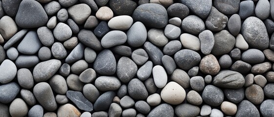 Fototapeta na wymiar Sea stones on the seashore