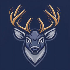 Logo Illustration of a Deer