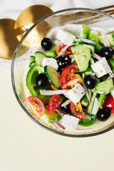 Classic Greek salad.