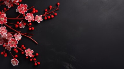 Chinese New Year Spring Festival. Generate AI image