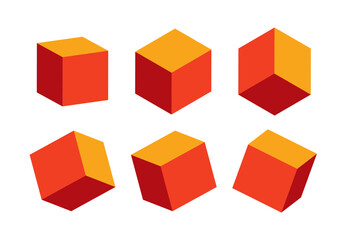 cubes from different angles