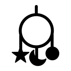 Baby mobile icon