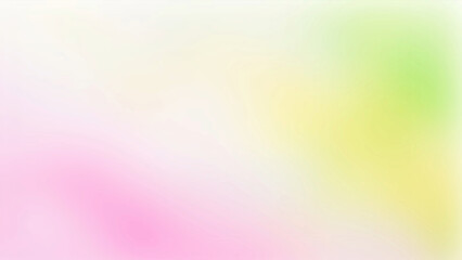 Pastel pink yellow green gradient defocused abstract photo background