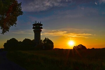 sunset Longinusturm