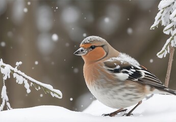 Sparrow On Branches Of Bushes Winter Weekdays For Sparrows Common Sparrow On The Branches Of
