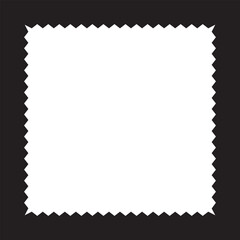 Wavy Edge Square Shapes Icon Set