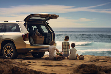 Beachside Family Time