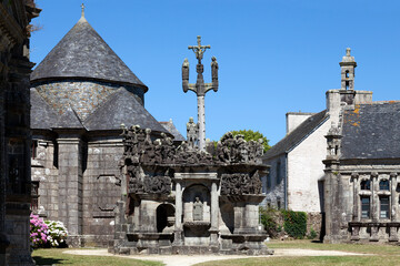 The Calvary at Guimiliau Parish close
