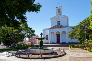 The Saint-Denis Cathedral in Reunion Island