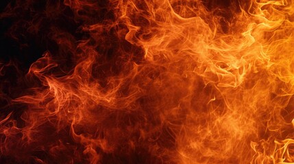 Fototapeta premium Flame burn fire blaze abstract texture wallpaper background