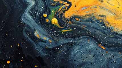 Fluid art mix technique oil acrylic painting wallpaper background