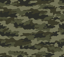 
Fashion camouflage pattern, army uniform texture, urban background, khaki print camouflage, hunting forest design