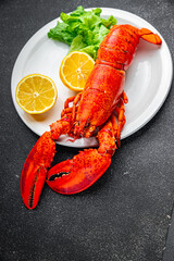 lobster fresh seafood tasty eating cooking appetizer meal food snack on the table copy space food