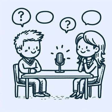 A podcast interview