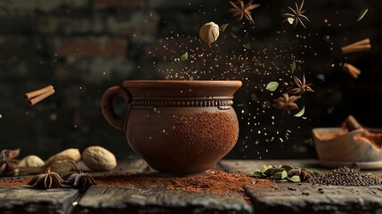 Tea Time: A World of Flavor and Aroma - obrazy, fototapety, plakaty