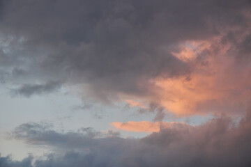 The background of beautiful sky