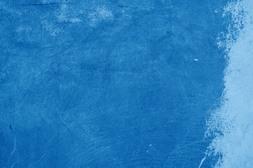 Blue cement surface texture background