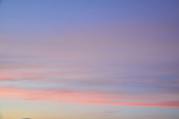 Panorama sunset sky for background or sunrise sky and cloud