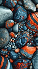 Beach Stones - Colorful Stones