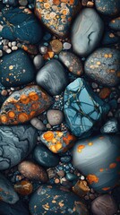 Beach Stones - Colorful Stones