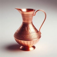 Copper Aftabeh Persian Toilet Wash Jug Decorative Antique Rare Qajar Water Jug Ewer Brass Pitcher