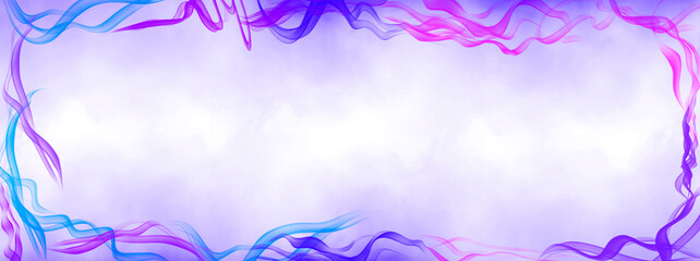 Fog and mist effect on transparent background. Smoke texture