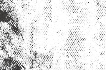 Soothing Splatter: Background Texture Wallpaper with Subtle Halftone Vector Texture Overlay in Monochrome