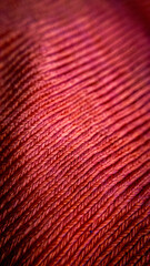 full frame shot of red fabric