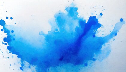 blue ink stain on a background