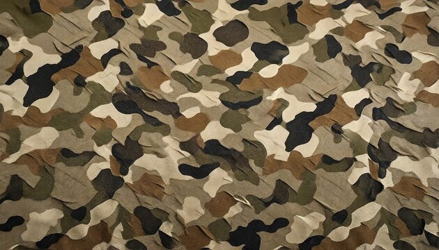 camouflage pattern cloth texture background and texture for design