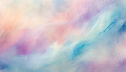abstract watercolor background with soft pastel swirls