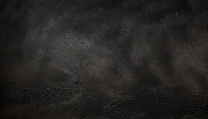 black or dark gray rough grainy stone or sand plaster texture background - obrazy, fototapety, plakaty