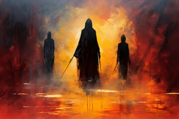 Elusive Shadow Assassins - Generative AI