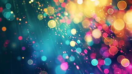 Colorful Splashing Lights Abstract Motion Background. Creative background