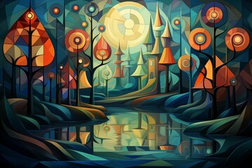 Enchanted Dreamcatcher Forests - Generative AI