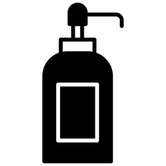 Shampoo solid glyph icon