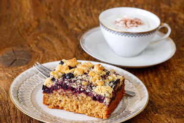 blueberry cake