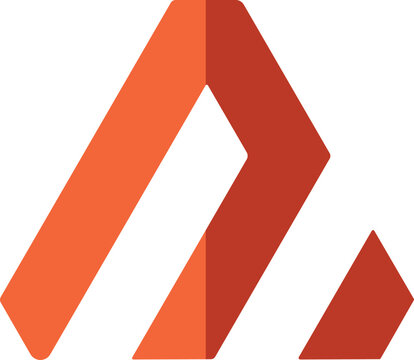 Pyramid Logo template and logogram 